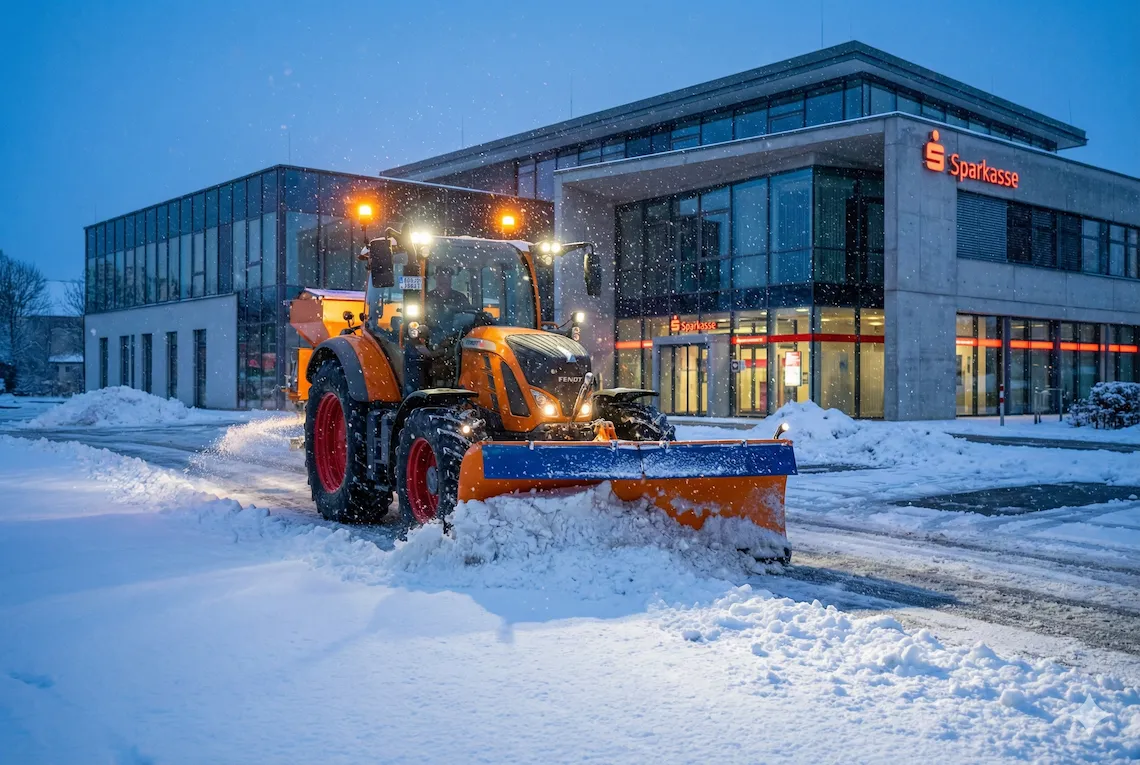 Winterdienst im Einsatz